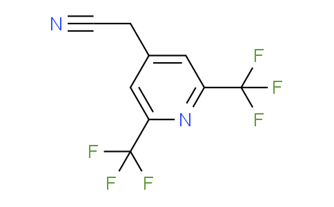 2,6-Bis(trifluoromethyl)pyridine-4-acetonitrile