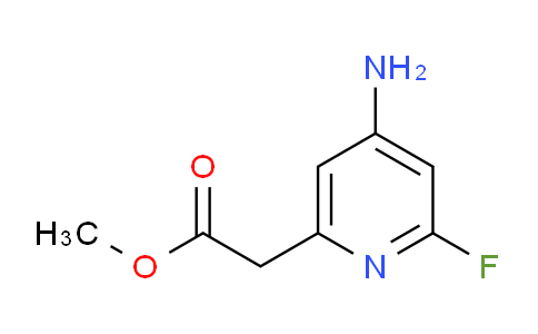 Methyl 4-amino-2-fluoropyridine-6-acetate