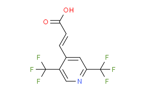 AM203399 | 1807356-67-7 | 2,5-Bis(trifluoromethyl)pyridine-4-acrylic acid