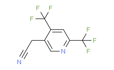 AM203406 | 1806547-03-4 | 2,4-Bis(trifluoromethyl)pyridine-5-acetonitrile