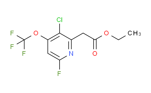 AM20342 | 1803672-67-4 | Ethyl 3-chloro-6-fluoro-4-(trifluoromethoxy)pyridine-2-acetate