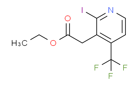 Ethyl 2-iodo-4-(trifluoromethyl)pyridine-3-acetate