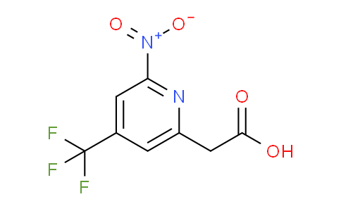 2-Nitro-4-(trifluoromethyl)pyridine-6-acetic acid
