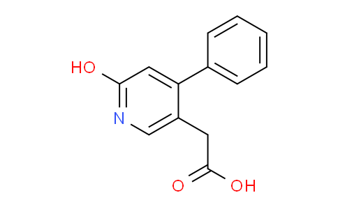 2-Hydroxy-4-phenylpyridine-5-acetic acid