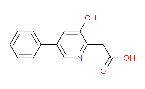 3-Hydroxy-5-phenylpyridine-2-acetic acid