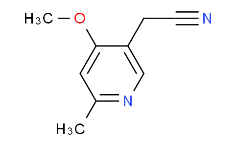 4-Methoxy-2-methylpyridine-5-acetonitrile