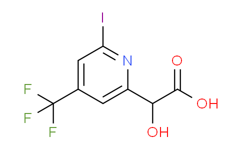 2-(2-Iodo-4-(trifluoromethyl)pyridin-6-yl)-2-hydroxyacetic acid