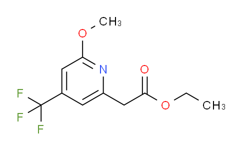 Ethyl 2-methoxy-4-(trifluoromethyl)pyridine-6-acetate