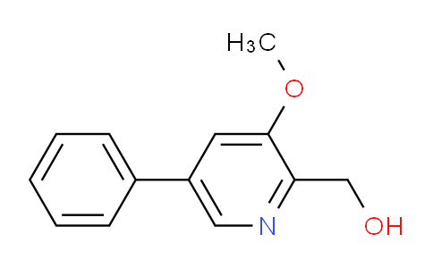 3-Methoxy-5-phenylpyridine-2-methanol