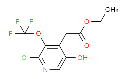 AM20357 | 1806241-73-5 | Ethyl 2-chloro-5-hydroxy-3-(trifluoromethoxy)pyridine-4-acetate