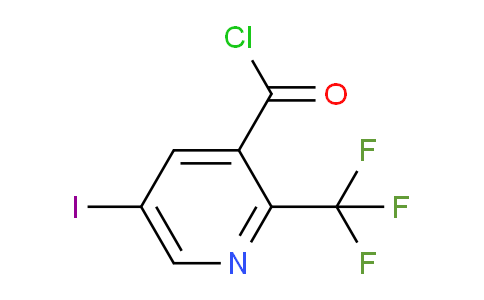 5-Iodo-2-(trifluoromethyl)pyridine-3-carbonyl chloride