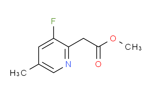 Methyl 3-fluoro-5-methylpyridine-2-acetate