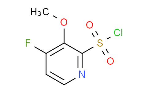 4-Fluoro-3-methoxypyridine-2-sulfonyl chloride