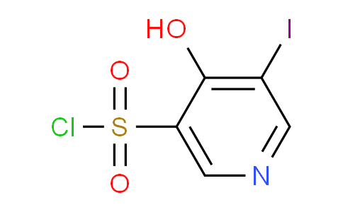 4-Hydroxy-3-iodopyridine-5-sulfonyl chloride