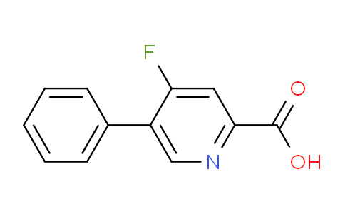 4-Fluoro-5-phenylpicolinic acid