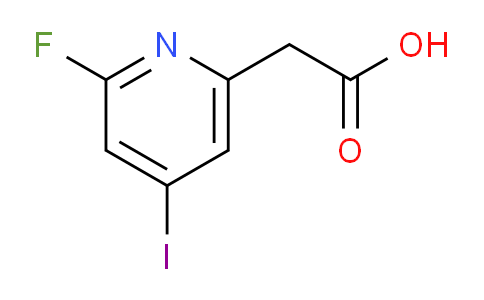 2-Fluoro-4-iodopyridine-6-acetic acid