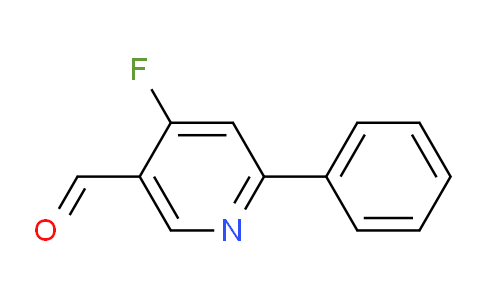 4-Fluoro-6-phenylnicotinaldehyde