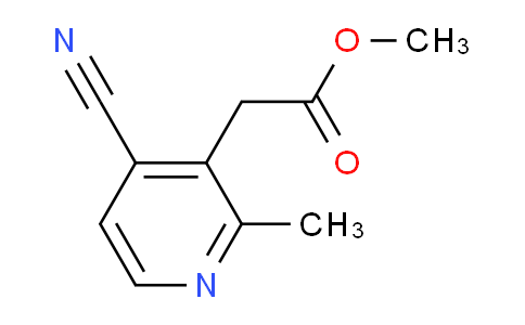 Methyl 4-cyano-2-methylpyridine-3-acetate