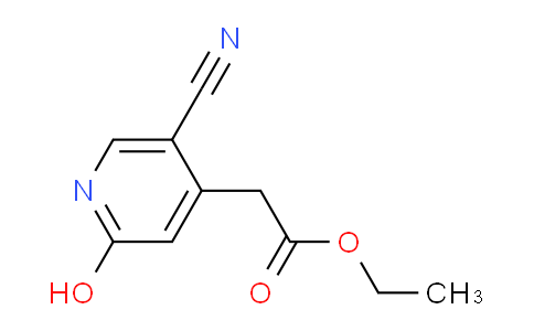Ethyl 5-cyano-2-hydroxypyridine-4-acetate