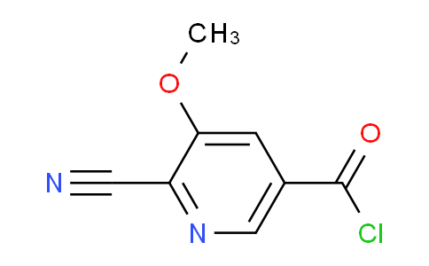 6-Cyano-5-methoxynicotinoyl chloride