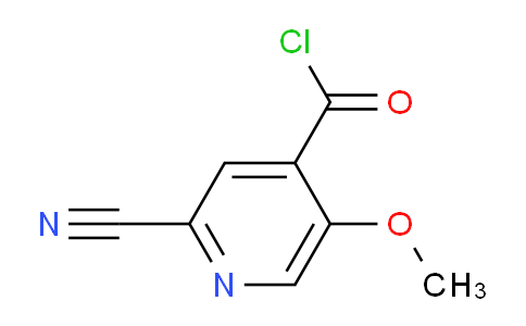 2-Cyano-5-methoxyisonicotinoyl chloride