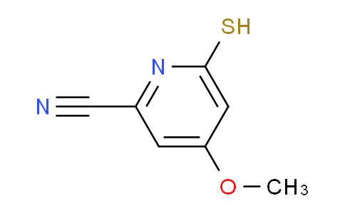 6-Mercapto-4-methoxypicolinonitrile