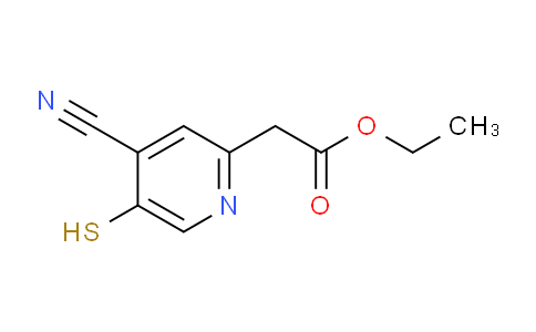 AM203805 | 1804513-59-4 | Ethyl 4-cyano-5-mercaptopyridine-2-acetate
