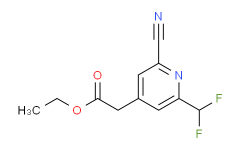 AM203828 | 1805512-08-6 | Ethyl 2-cyano-6-(difluoromethyl)pyridine-4-acetate