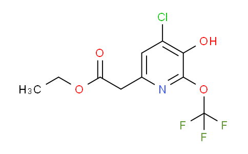 AM20384 | 1803577-19-6 | Ethyl 4-chloro-3-hydroxy-2-(trifluoromethoxy)pyridine-6-acetate