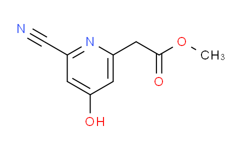 AM203845 | 1805178-08-8 | Methyl 2-cyano-4-hydroxypyridine-6-acetate