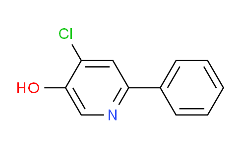 4-Chloro-5-hydroxy-2-phenylpyridine