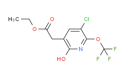 AM20393 | 1806100-43-5 | Ethyl 3-chloro-6-hydroxy-2-(trifluoromethoxy)pyridine-5-acetate
