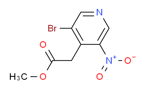AM203981 | 1807264-67-0 | Methyl 3-bromo-5-nitropyridine-4-acetate