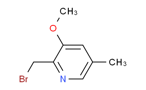 2-Bromomethyl-3-methoxy-5-methylpyridine