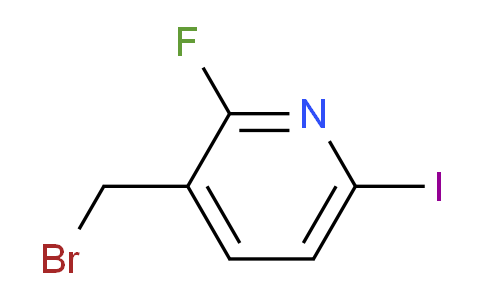 3-Bromomethyl-2-fluoro-6-iodopyridine