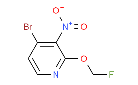 AM204021 | 1805592-58-8 | 4-Bromo-2-fluoromethoxy-3-nitropyridine