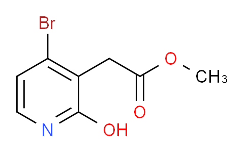 AM204037 | 1805572-95-5 | Methyl 4-bromo-2-hydroxypyridine-3-acetate