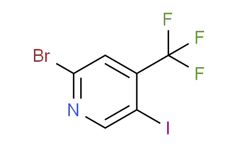 2-Bromo-5-iodo-4-(trifluoromethyl)pyridine