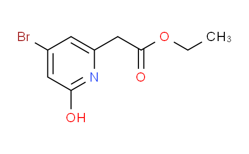 Ethyl 4-bromo-2-hydroxypyridine-6-acetate