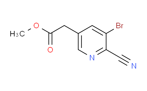 AM204056 | 1806062-77-0 | Methyl 3-bromo-2-cyanopyridine-5-acetate