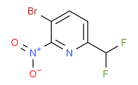 AM204080 | 1807040-41-0 | 3-Bromo-6-difluoromethyl-2-nitropyridine