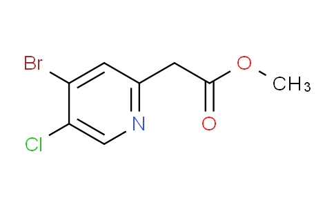 AM204108 | 1805409-91-9 | Methyl 4-bromo-5-chloropyridine-2-acetate