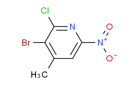 AM204118 | 1805590-59-3 | 3-Bromo-2-chloro-4-methyl-6-nitropyridine