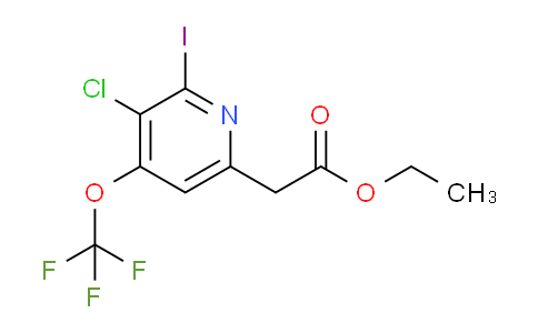 AM20420 | 1804551-89-0 | Ethyl 3-chloro-2-iodo-4-(trifluoromethoxy)pyridine-6-acetate