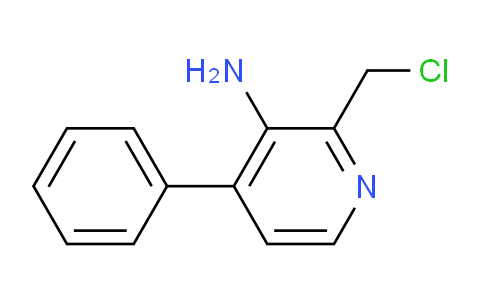 3-Amino-2-chloromethyl-4-phenylpyridine
