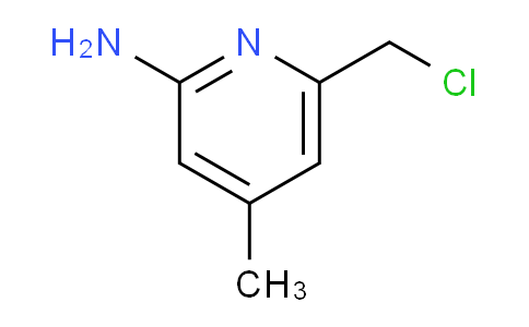 2-Amino-6-chloromethyl-4-methylpyridine