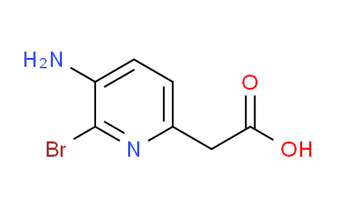 3-Amino-2-bromopyridine-6-acetic acid
