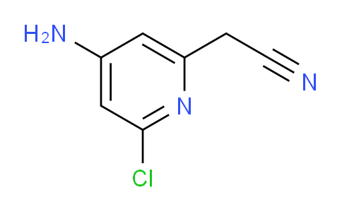 4-Amino-2-chloropyridine-6-acetonitrile