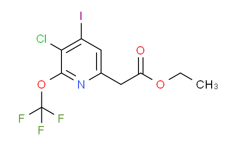 AM20426 | 1806110-32-6 | Ethyl 3-chloro-4-iodo-2-(trifluoromethoxy)pyridine-6-acetate