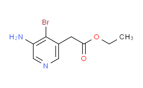Ethyl 3-amino-4-bromopyridine-5-acetate